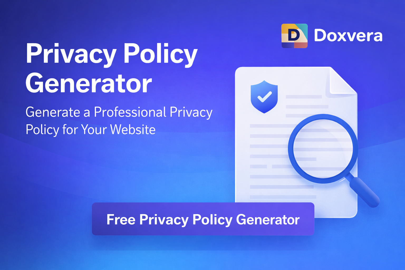 Privacy Policy Generator